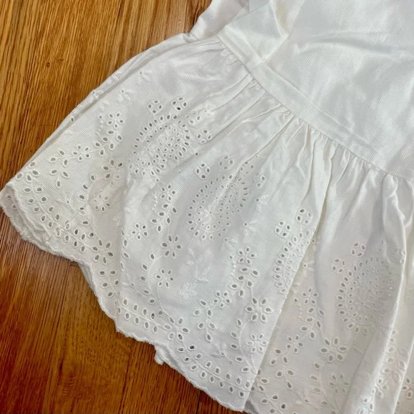 NWT Bonpoint Cream Girls’ Skirt